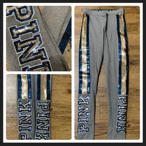 VS PINK RARE BLING LEGGINGS S